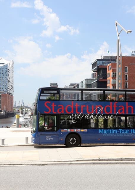 1-Day Hop-on/Hop-off Bus Tour of Hamburg Line D - Stop-by-stop route: what each area is really for