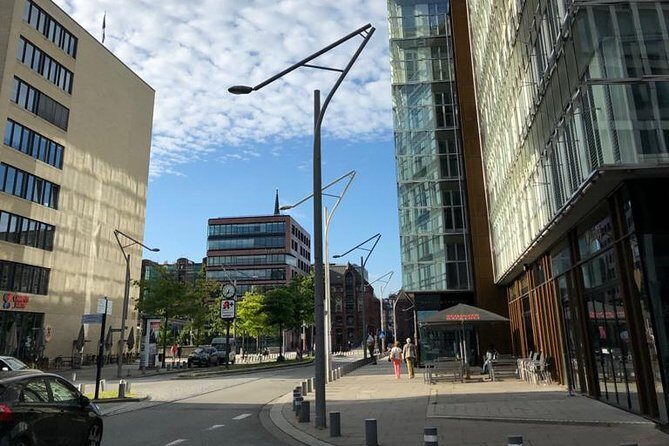 Elbe Philharmonic Hall, HafenCity and Speicherstadt tour - Meeting HafenCity From Überseequartier: How This Walk Starts