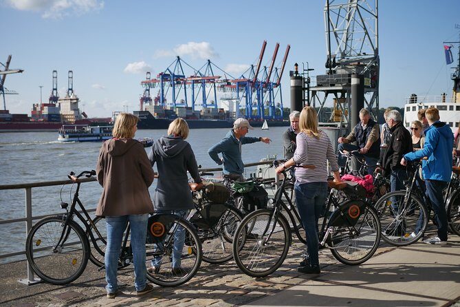 Guided Hamburg City Bike Tour - St. Michael’s Church stop: a landmark to anchor your whole visit