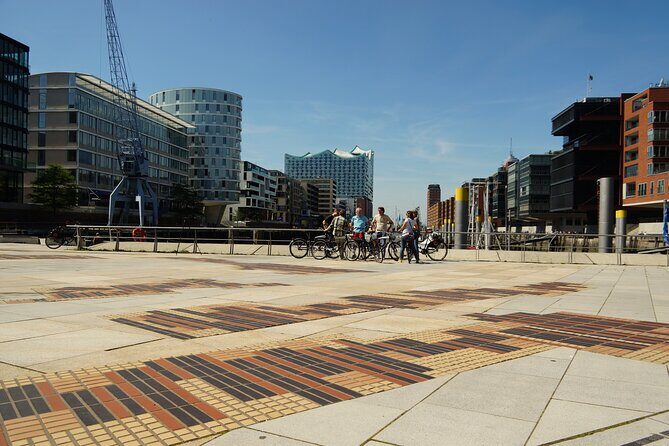 Guided Hamburg City Bike Tour - Elbphilharmonie and the Rathaus area: seeing new symbols from the street