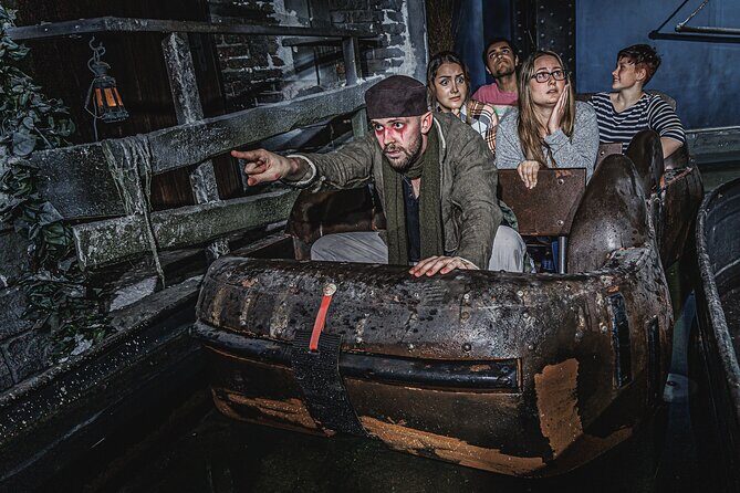 Hamburg Dungeon Admission Ticket - The Ride Moments: freefall tower and sensory caution