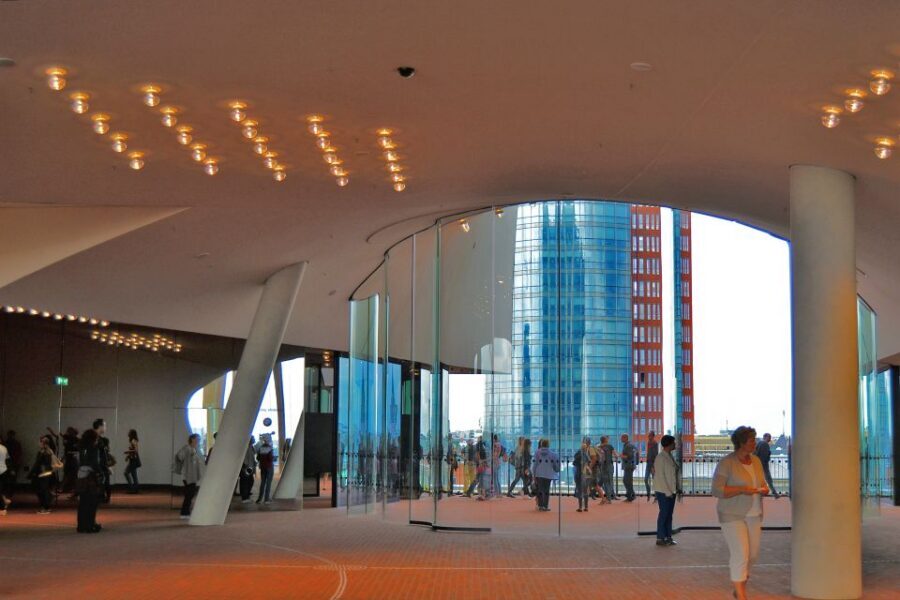 Hamburg: Elbphilharmonie Plaza, Highlights & Surroundings - Elbphilharmonie Plaza Views and Acoustics Stories (Without the Concert Halls)
