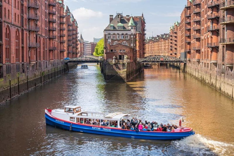 Hamburg: Grand Harbor Tour by Traditional Barge - Cruise ships first: why seeing them from this angle matters