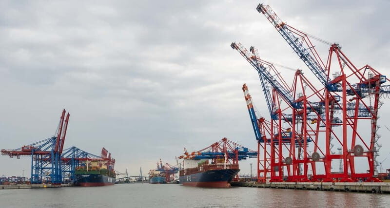 Hamburg: Guided Grand Harbor Sightseeing Cruise by Ship - Theater venues, music culture, and the Old Elbe Tunnel from the water