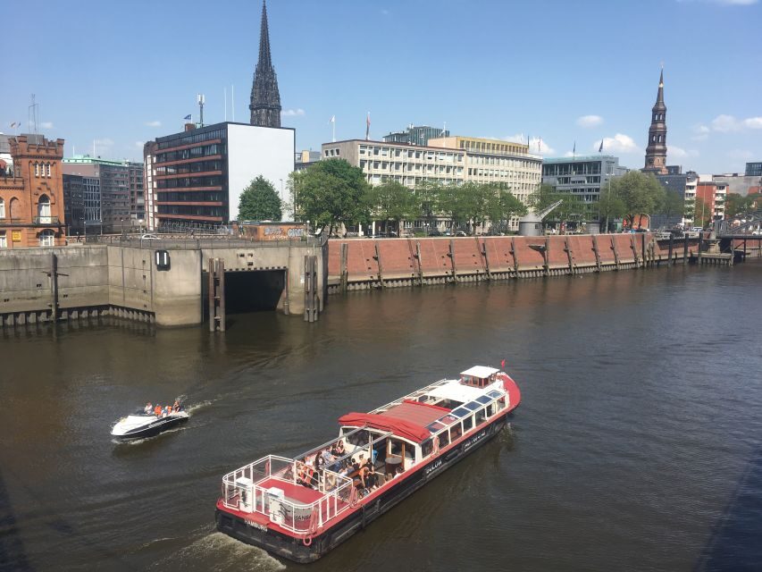 Hamburg: Harbor Cruise - Getting Oriented at Kajen 1 in the Binnenhafen