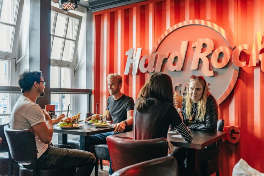 Hamburg: Hard Rock Cafe Skip-the-Line Meal - Dining in a music theme: roof terrace, bar energy, and VIP space