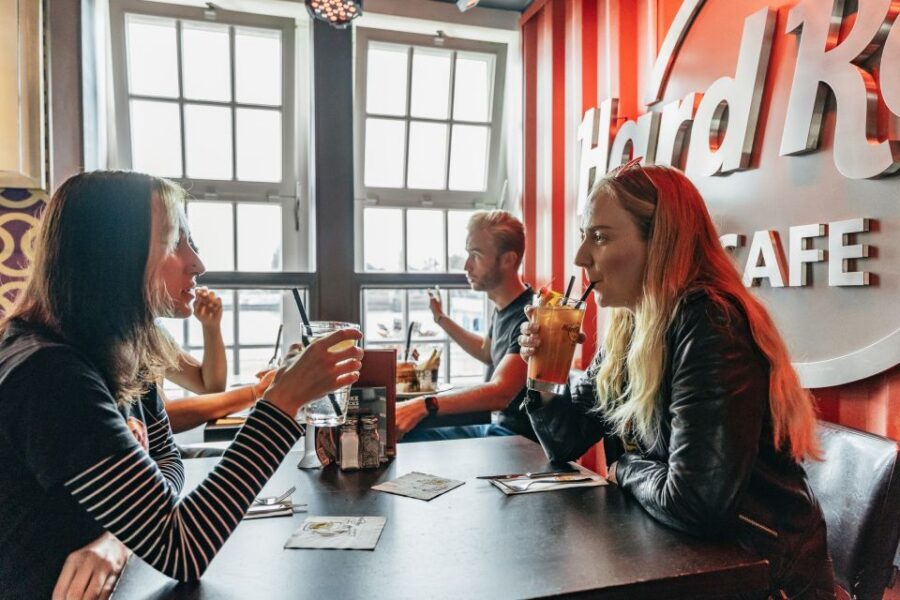 Hamburg: Hard Rock Cafe Skip-the-Line Meal - The Rock Shop: memorabilia without turning your meal into a detour