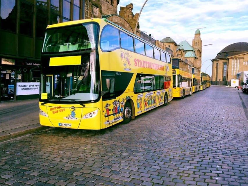 Hamburg: Hop-On Hop-Off Bus Tour Yellow Double Decker - The big sights route: Old Town, Reeperbahn, and Elbphilharmonie