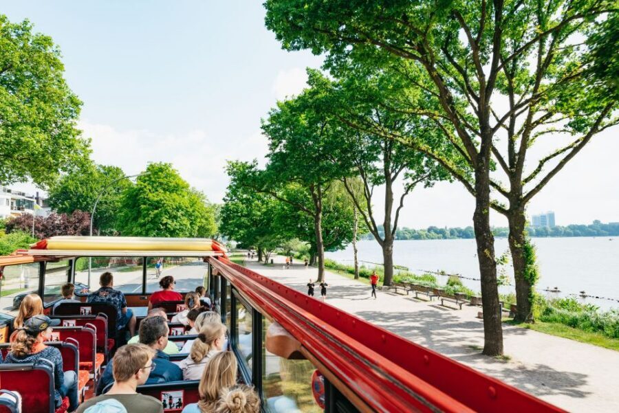 Hamburg: Line A Sightseeing Hop-On Hop-Off Bus Tour - The audio guide system: GPS steering plus headset reality