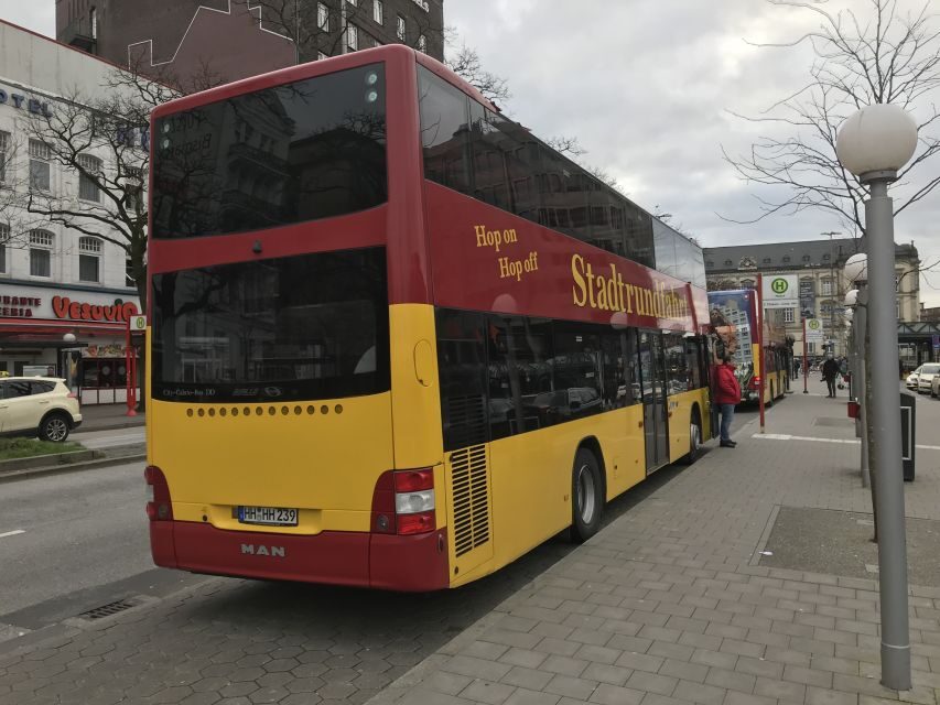 Hamburg: Line C Sightseeing Hop-On Hop-Off Bus Tour - St. Pauli, Reeperbahn, and the piers: where the route gets fun
