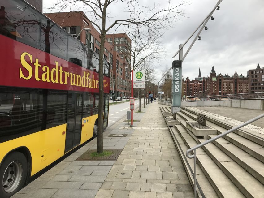 Hamburg: Line C Sightseeing Hop-On Hop-Off Bus Tour - St. Georg: a quieter neighborhood stop between the headline zones