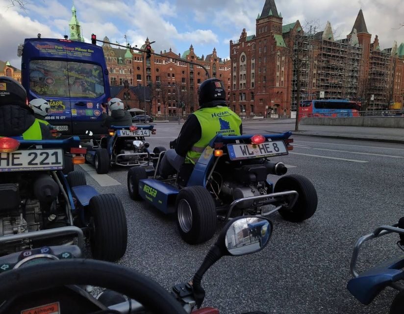 Hamburg: Panoramic Streetkart Tour - A street kart turns Hamburg into a hands-on city