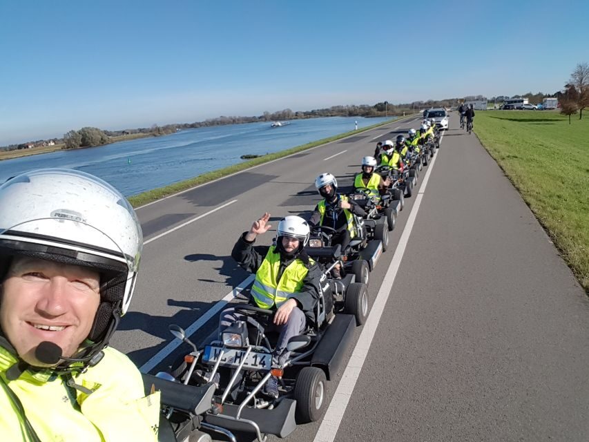 Hamburg: Panoramic Streetkart Tour - Your first briefing matters: 14-horsepower, protection, and control