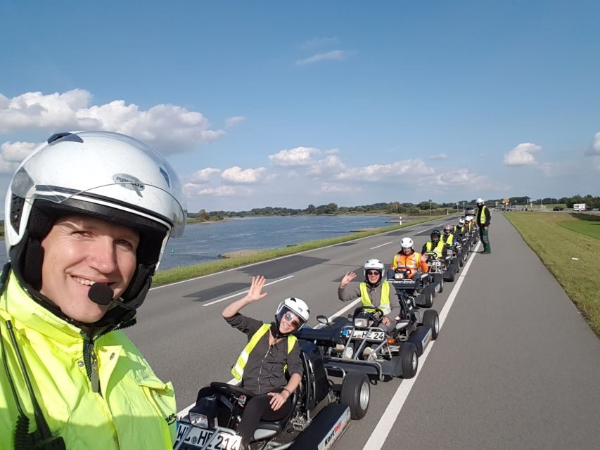 Hamburg: Panoramic Streetkart Tour - Crossing the Köhlbrandbrücke: where the harbor drama begins