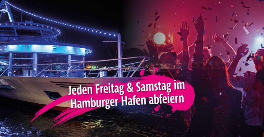 Hamburg: Saturday Night Boat Party - The included dinner buffet: food that keeps you dancing