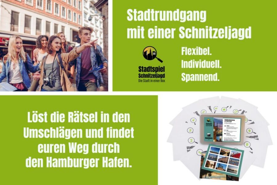 Hamburg: Scavenger Hunt Self-Guided Tour around the port - How the 16 clue envelopes shape your walk