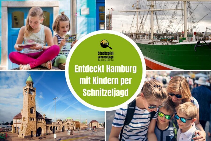 Hamburg: Scavenger Hunt Self-Guided Tour for Children - How the Puzzle Box Works: 8 Envelopes, One Route
