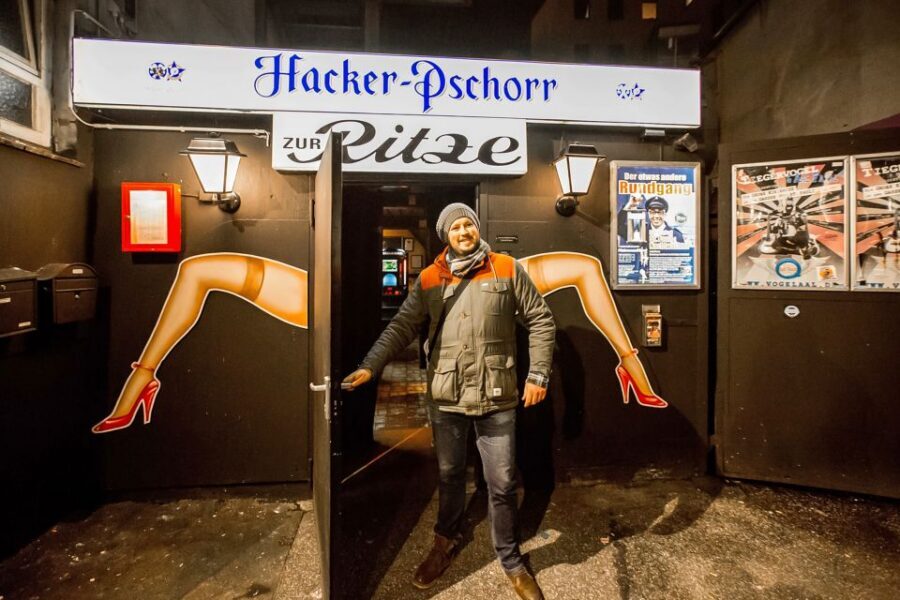 Hamburg: Sex and Crime in St. Pauli Tour for Ages 18+ - The End Stop: Entrance to a Premier Show Club