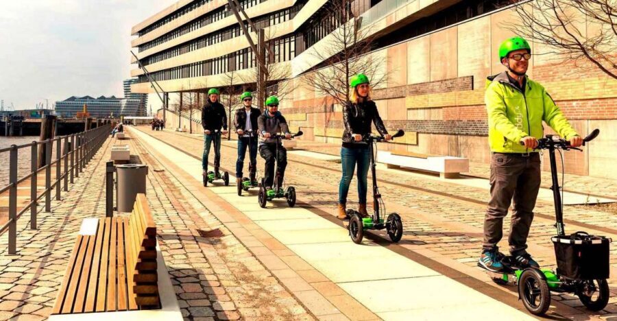 Hamburg: Sightseeing Tour with 'Scuddy' - What a Scuddy ride feels like in Hamburg’s HafenCity