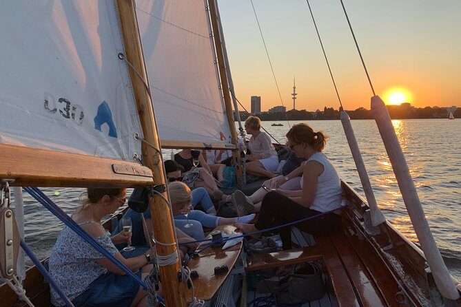 Hamburg Small-Group Sunset Sailing Cruise on Lake Alster - English on board: what you should expect from an offered-English cruise