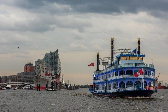 Harbor cruise on the beautiful Elbe - A 1-Hour Fast Pass Through Hamburg’s Port